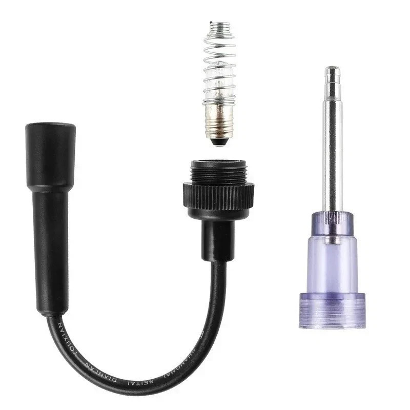 Spark Plug Tester In Line Ignition System Detector Coil Test Tools Engine AU