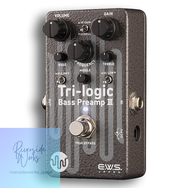 EWS Tri-logic Bass Preamp3 for Bass Guitar from Shinjuku PePe Store