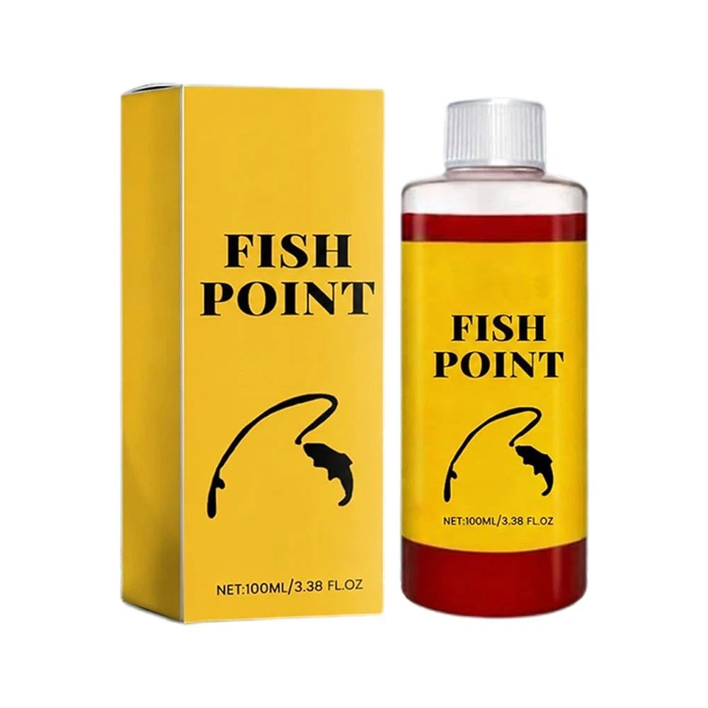Fish Point Concentrated Red Worm Liquid Fish Attractant for Trout & Panfish