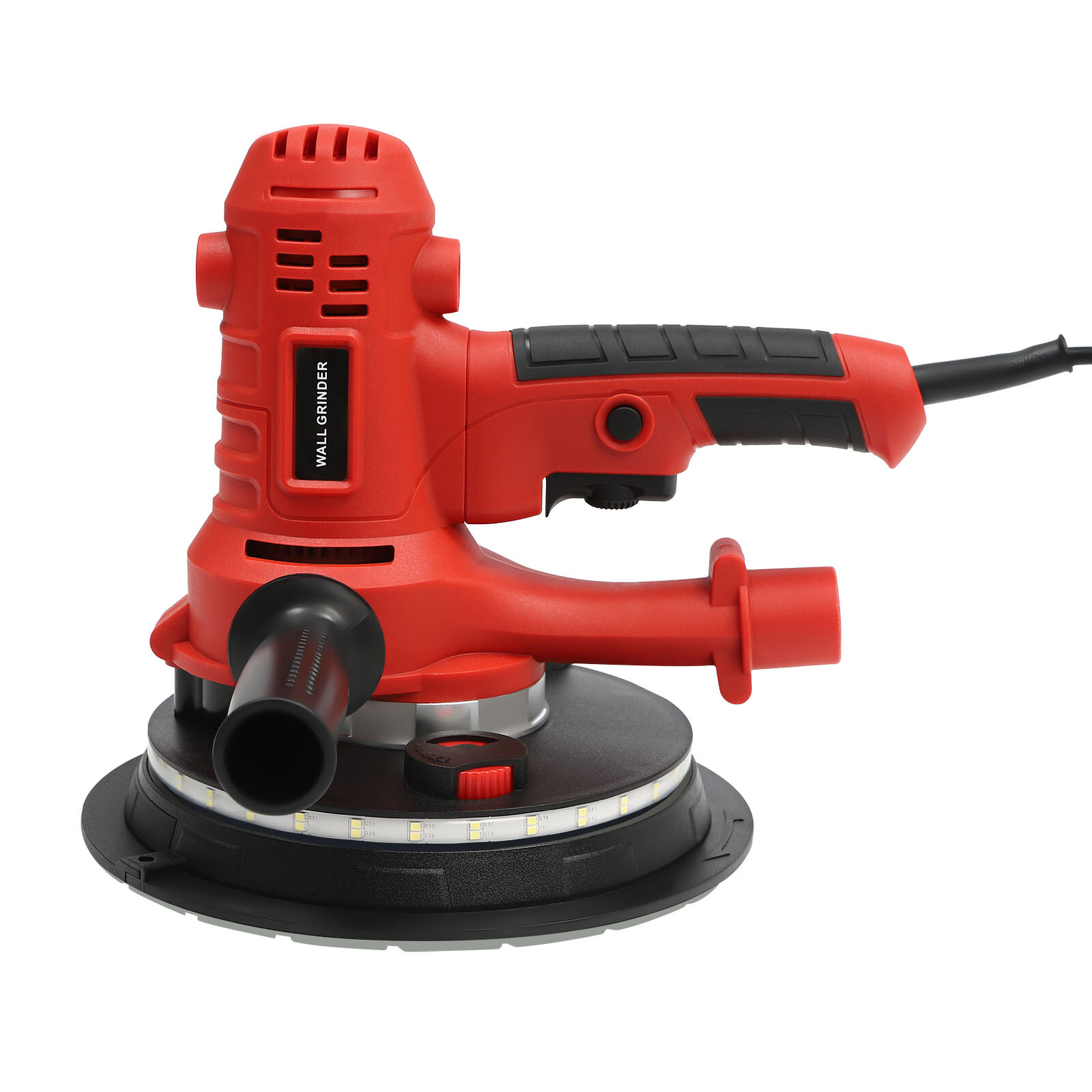 1200W Electric Drywall Sander 7in Variable Speed with LED Light Strip