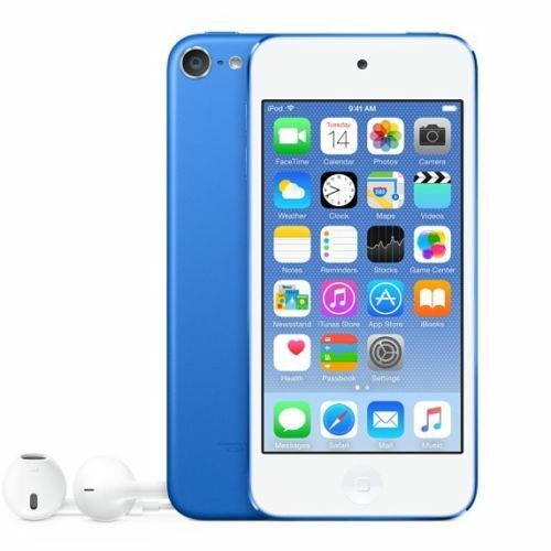 NEW Apple iPod Touch 6th Generation Blue (16GB) MP3 Player Retail Box Sealed