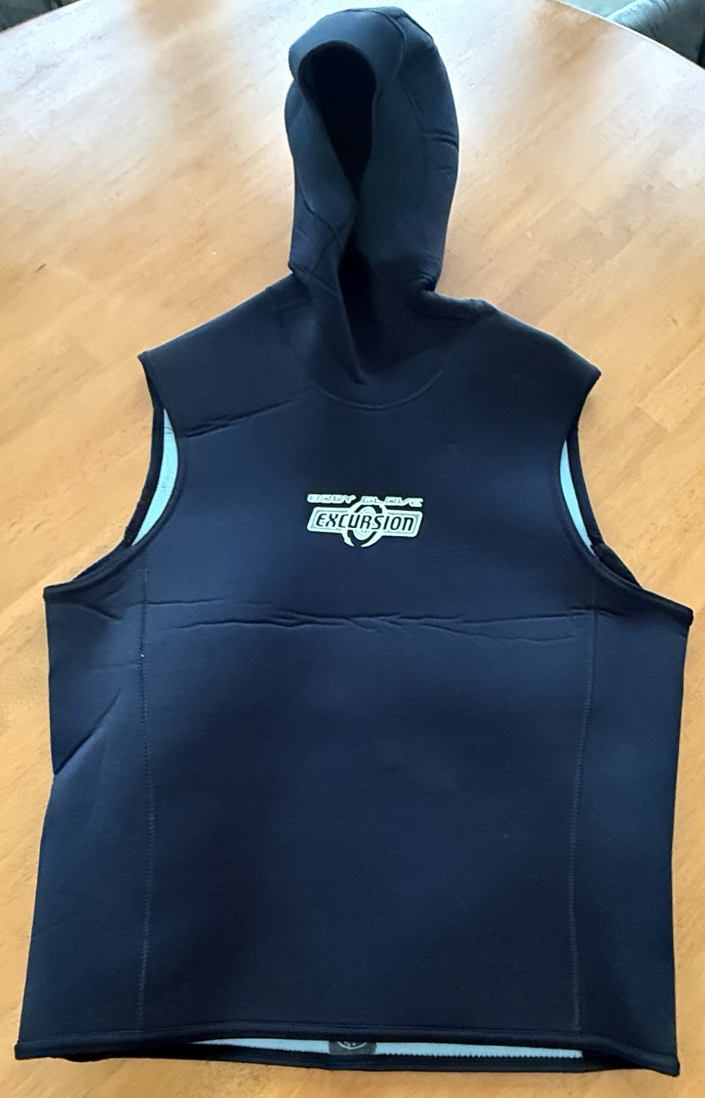 Body Glove Excursion Hooded Vest Mens XL Neoprene Diving Scuba Snorkeling Vest