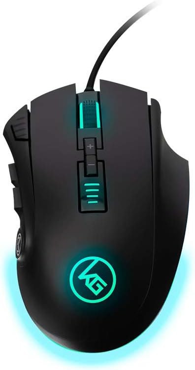 IOGEAR 12 Button MMO 12 programmable buttons 5 dpi settings Gaming Mouse