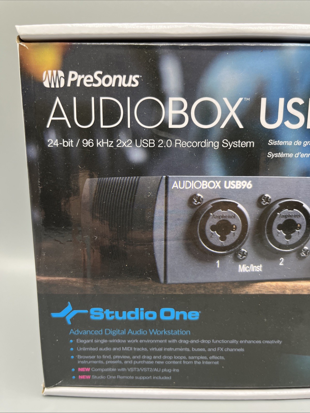 PreSonus AUDIOBOX USB96 USB 96 Audio Interface Studio One - Open Box