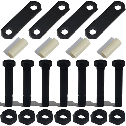 Trailer Axle Shackle Kit, Tandem Axle Trailer Kit for Double Eye Leaf Spring