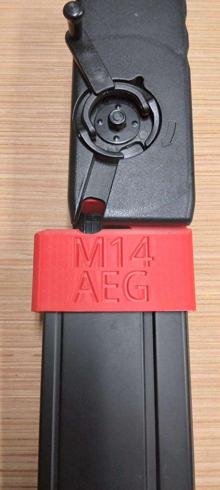 TM/CYMA M14 AEG Airsoft Odin Speedloader Adapter (Red)