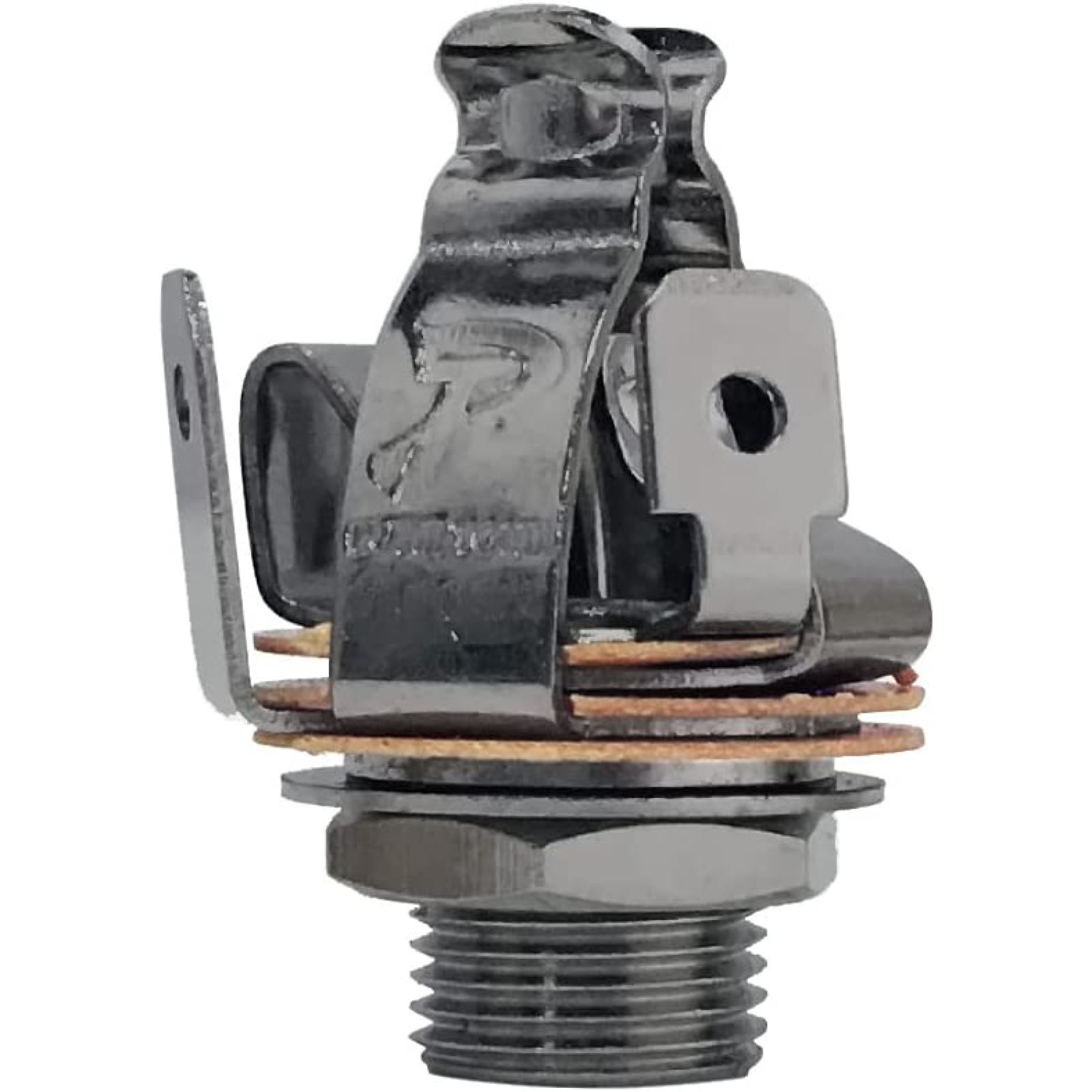 Pure Tone PTT2BN Stereo Multi-Contact 1/4" Instrument Output Jack, Black Nickel