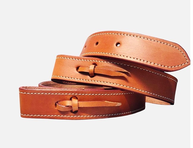 Stitched 100% Leather 1 Pair Of Rear Saddle Flank Cinch Billet Western Saddle