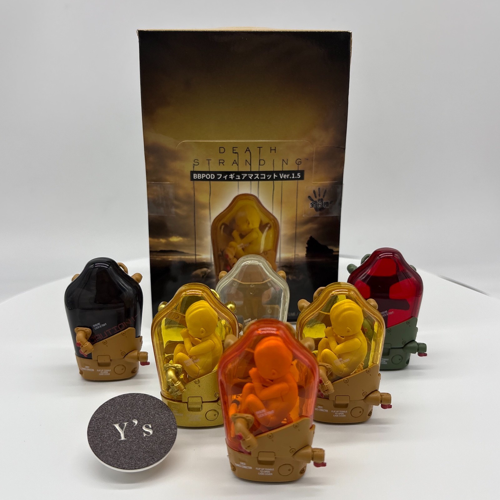Death Stranding BB Pod Mascot Figure 6PC Set Kojima Ver 1.5 Japan Age 15+