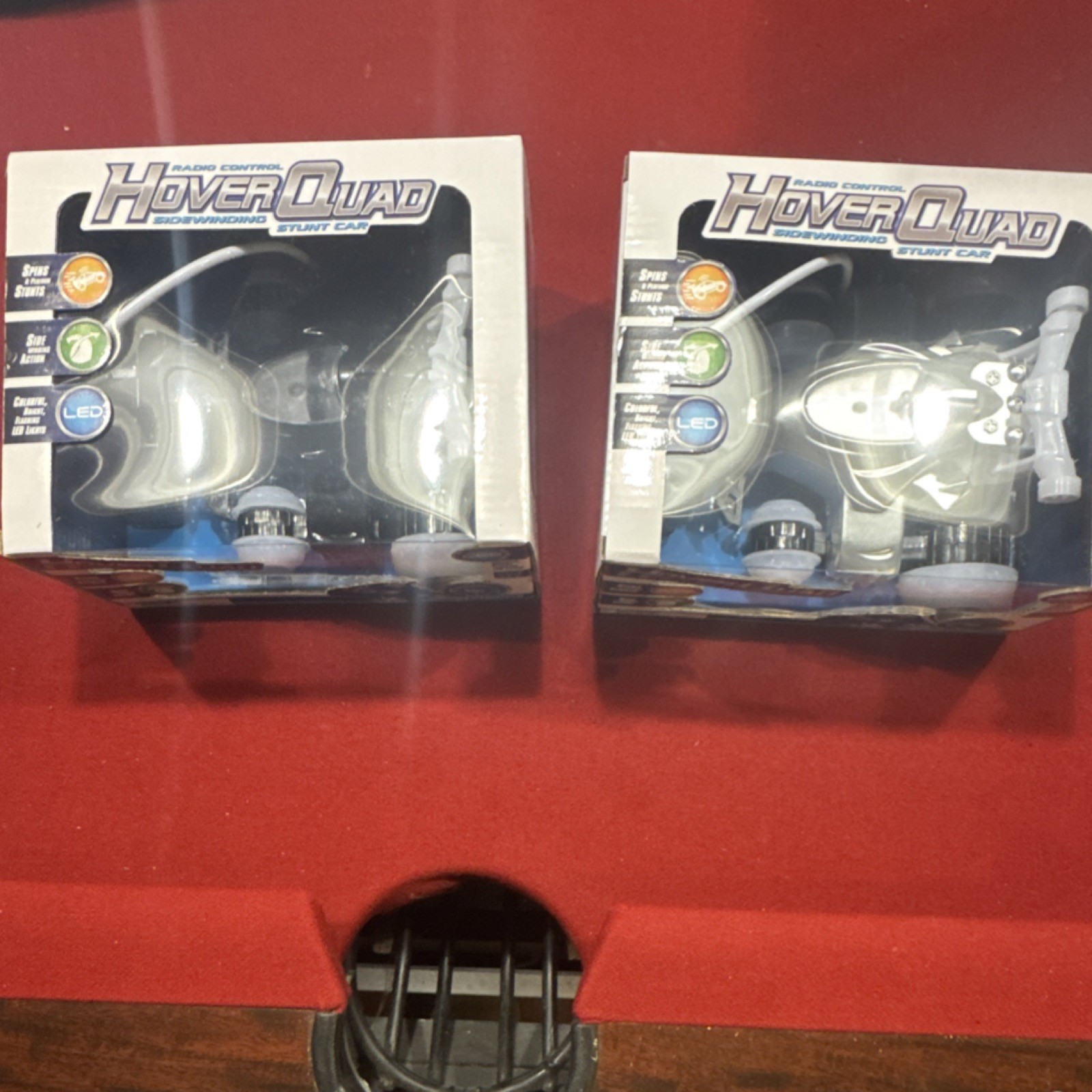 HoverQuad Sidewinding Stunt Cars Spin Action LED Lights Assorted Colors