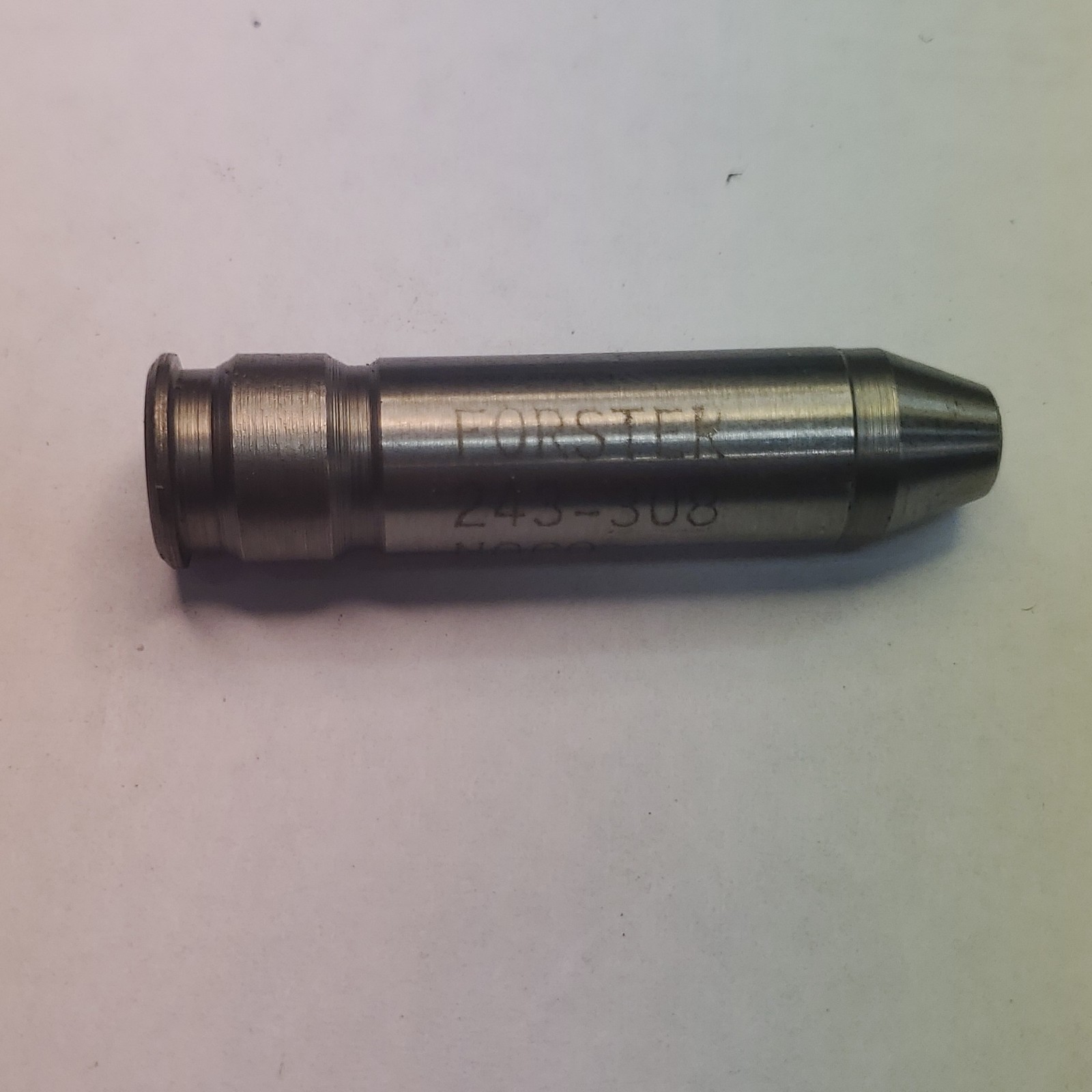 Forster Products .243 Winchester NO-GO Headspace Gauge, Steel, 1.634