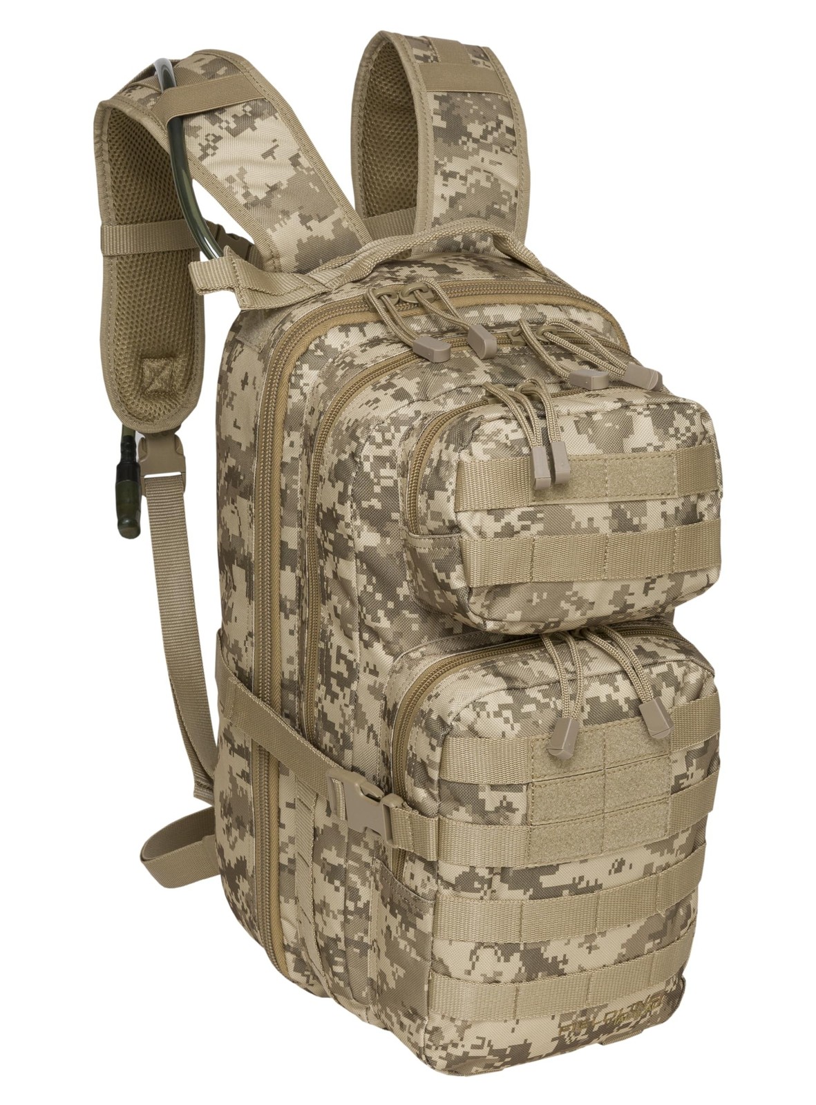 Fieldline Surge Tactical Hydration Pack 22L + 3L Reservoir Digital Sand