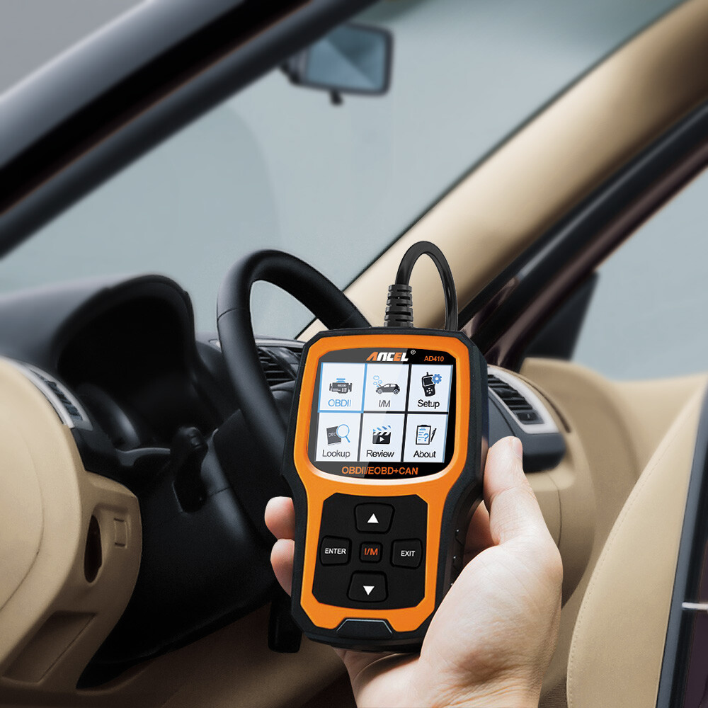 Car OBD Code Reader Clear Code OBD2 Scanner Check Engine Light Tool ANCEL AD410