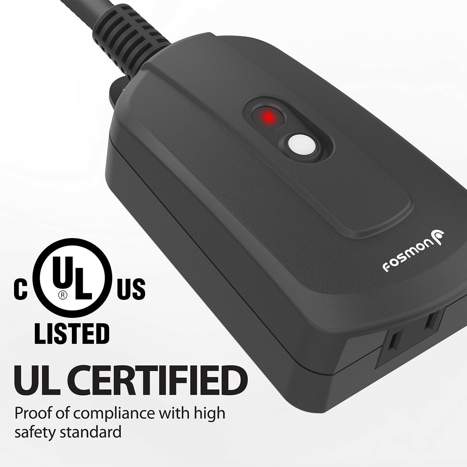 Fosmon 100FT Outdoor Indoor Wireless Remote Control Outlet [3 Reciever/1 Remote]