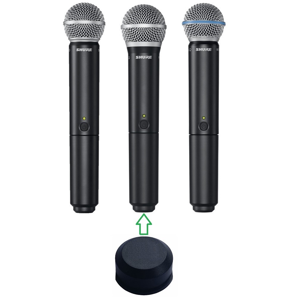 BLX2 Microphone Cover Cap for Shure BLX2/PG58 Handheld Wireless Transmitter BLX