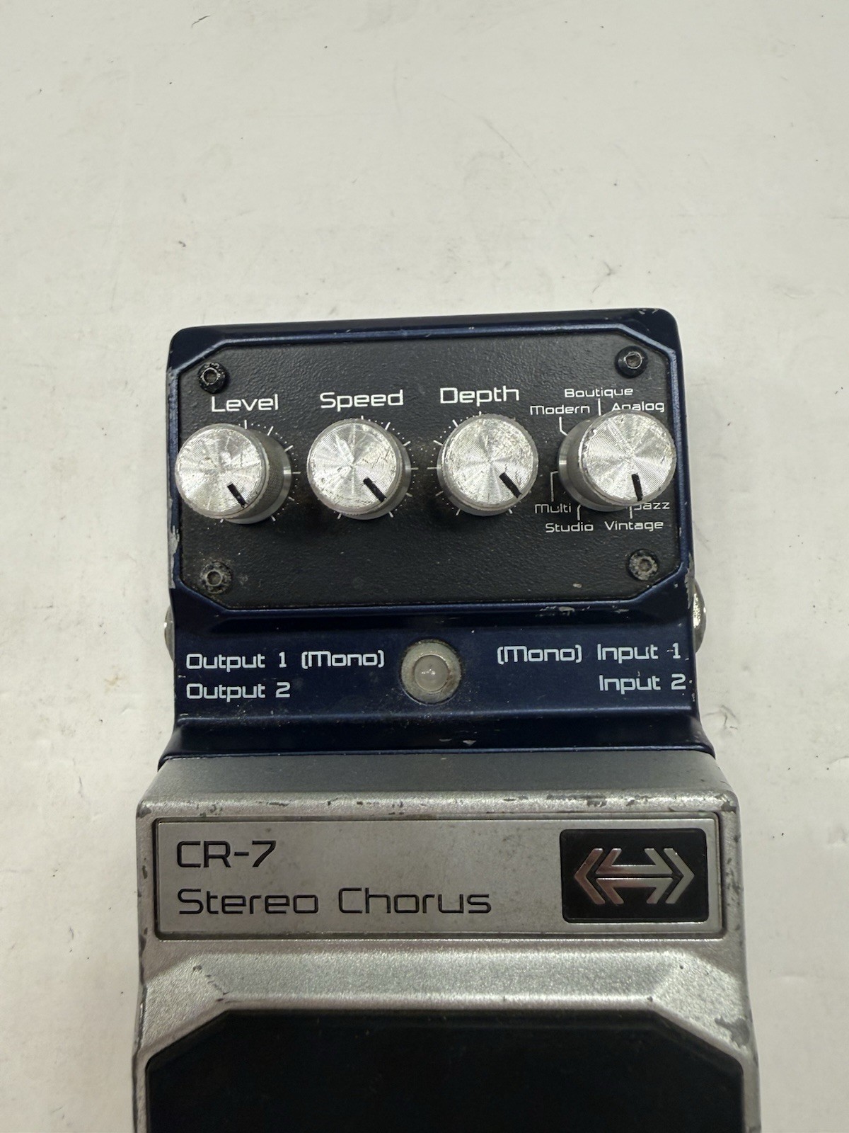Digitech CR-7 Hardwire Stereo Chorus Digital Guitar Effect Pedal