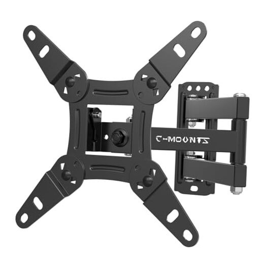 Full Motion TV Wall Mount with Swivel,Extension and Tilt 13-42" (VESA 200x200)