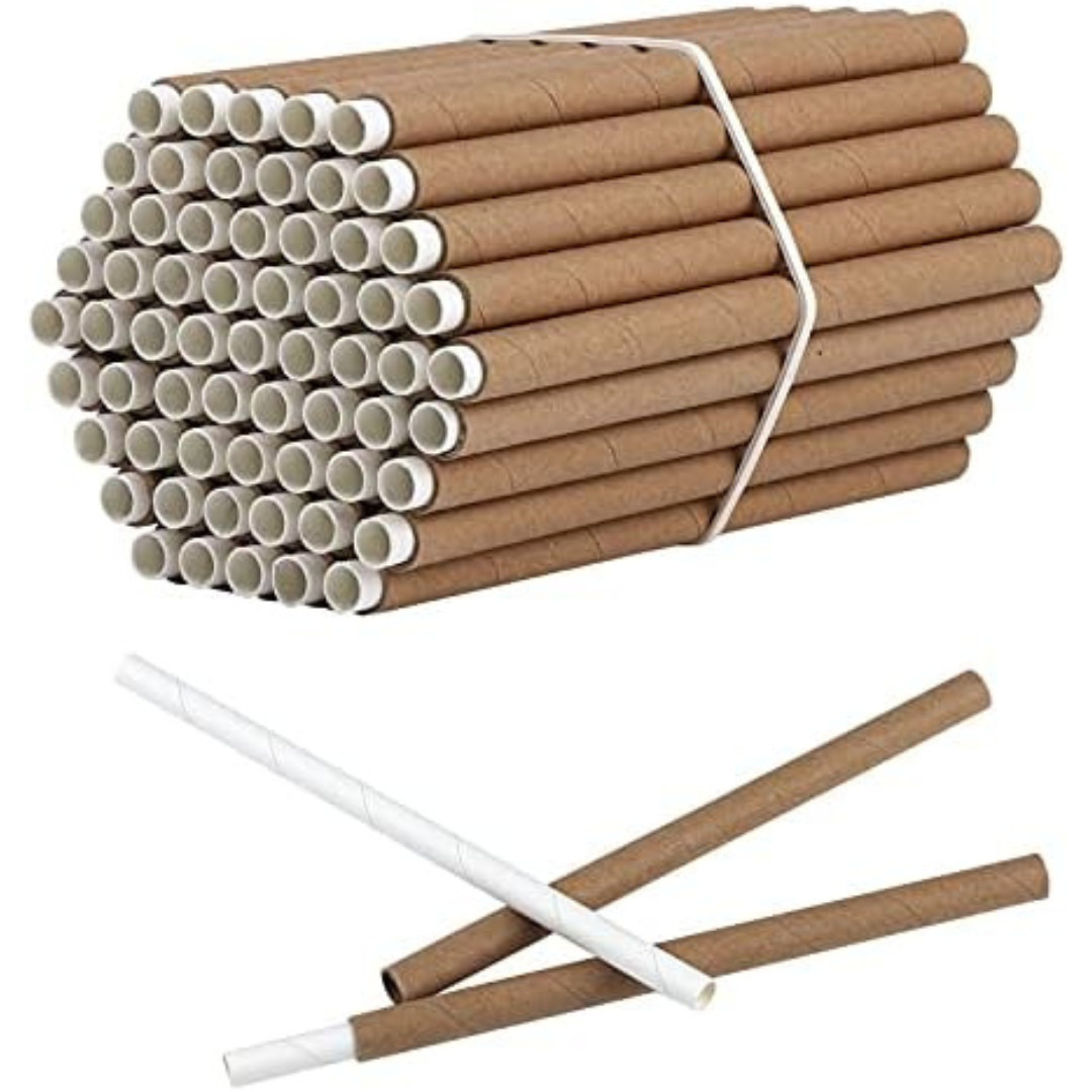 60 Sets of Outdoors Mason Bee Nesting Tube Refill Kit Includes 60 Pieces 6-Inch