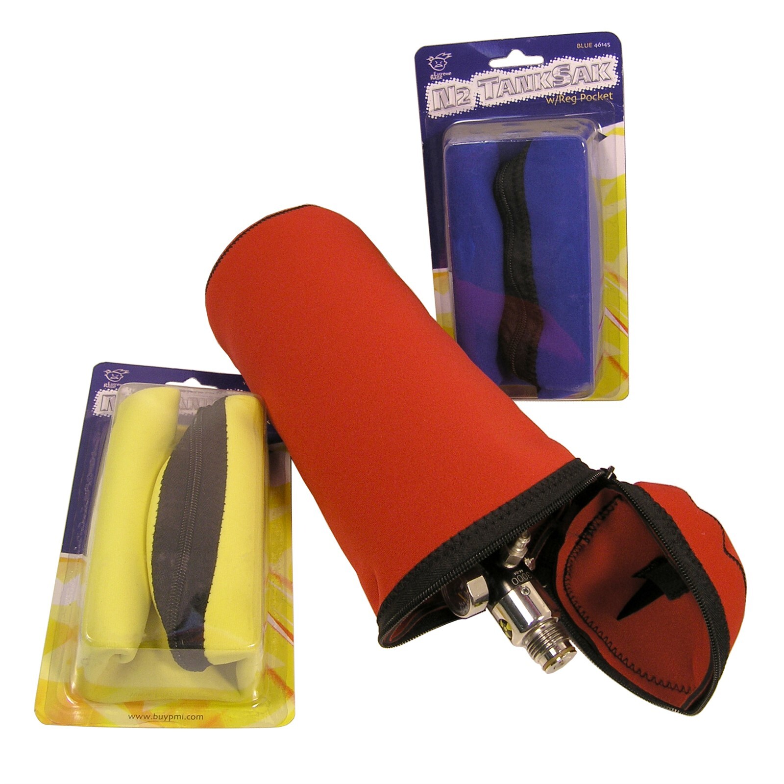 48ci 68ci HPA Air Fiber Wrap Paintball Tank Bottle Neoprene Storage Bag YELLOW