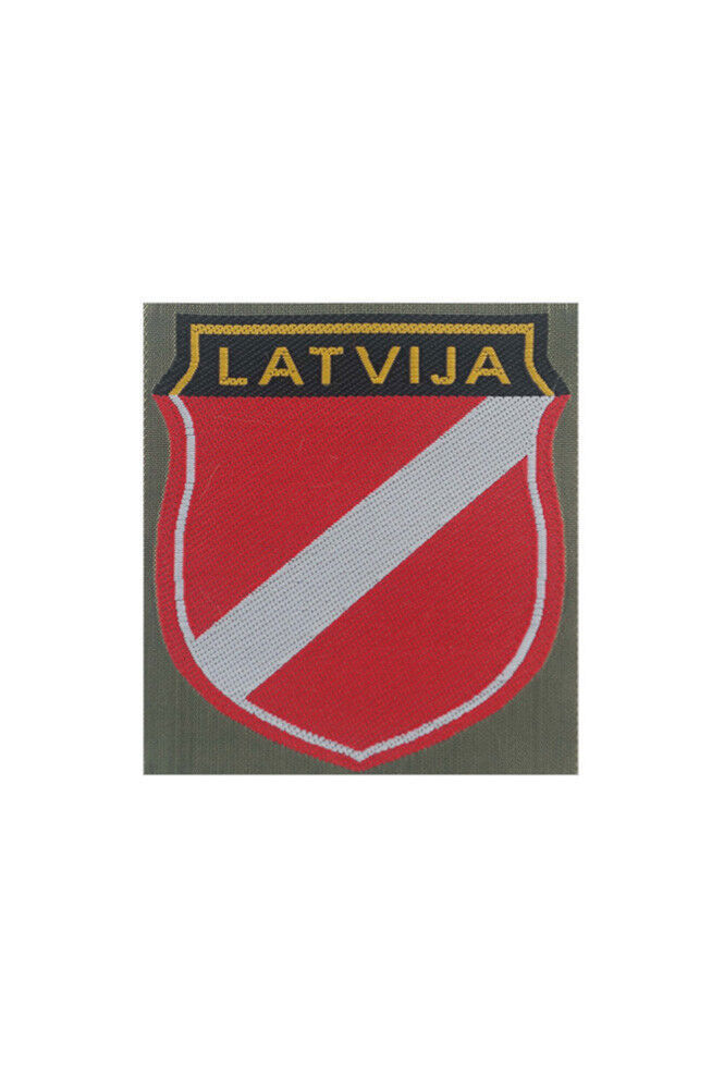 WWII Latvian Volunteer's armshield I BeVo