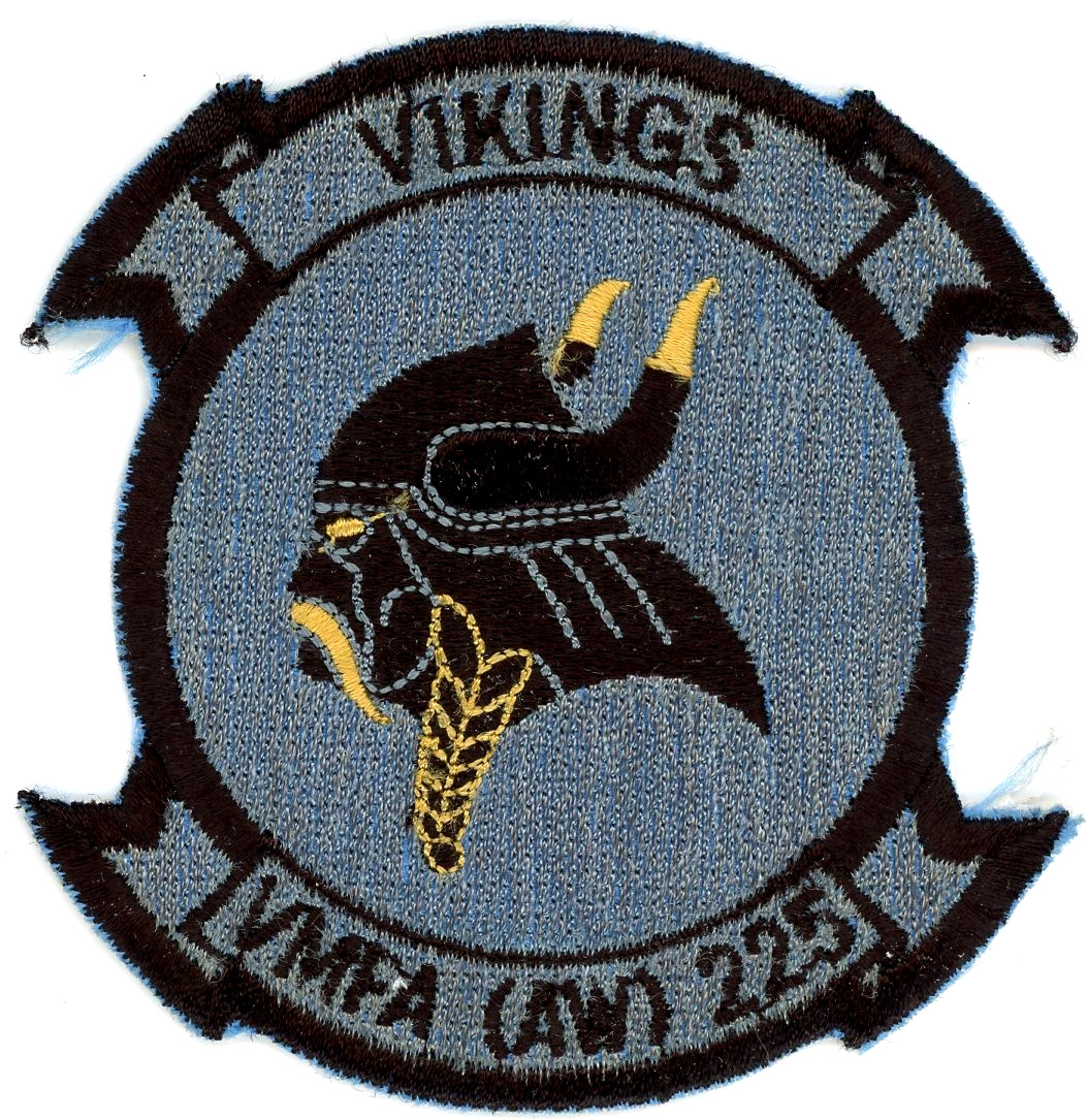 USMC Patch: Marine Fighter Attack Squadron 225 (VMFA-225) Korean Made