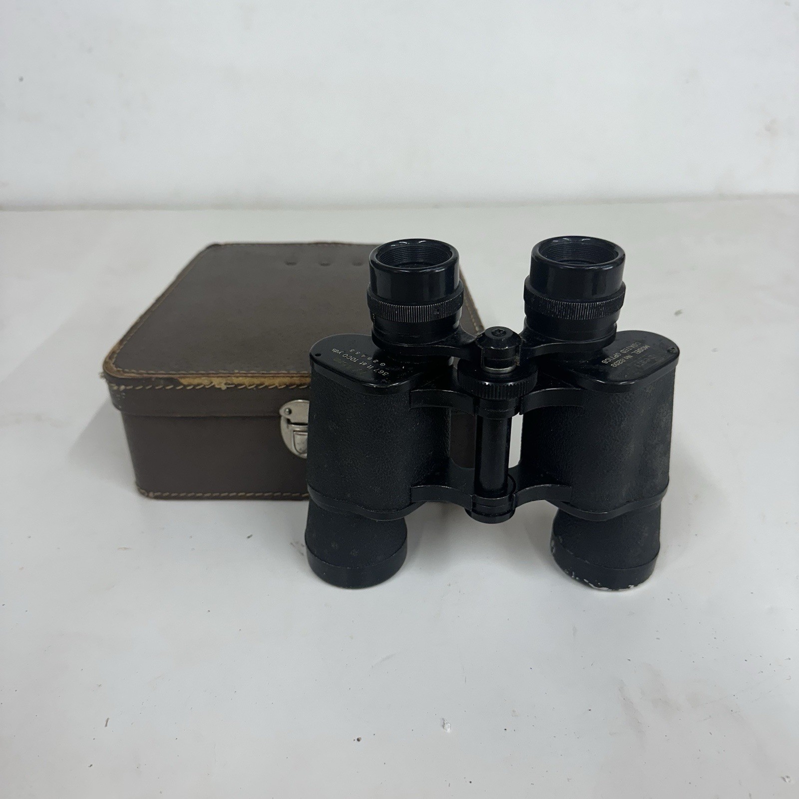 Vintage Sears Binoculars Black Model 6209 7x35 With Case