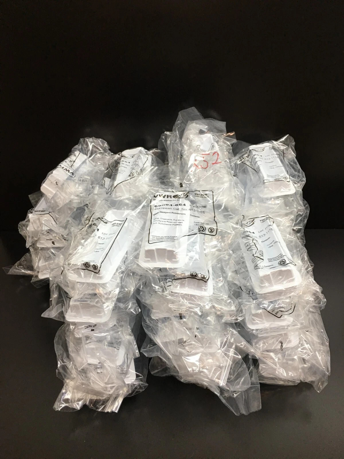 VWR Cat No 89094-664 Reagent Reservoirs 25mL Lot 52 PCS