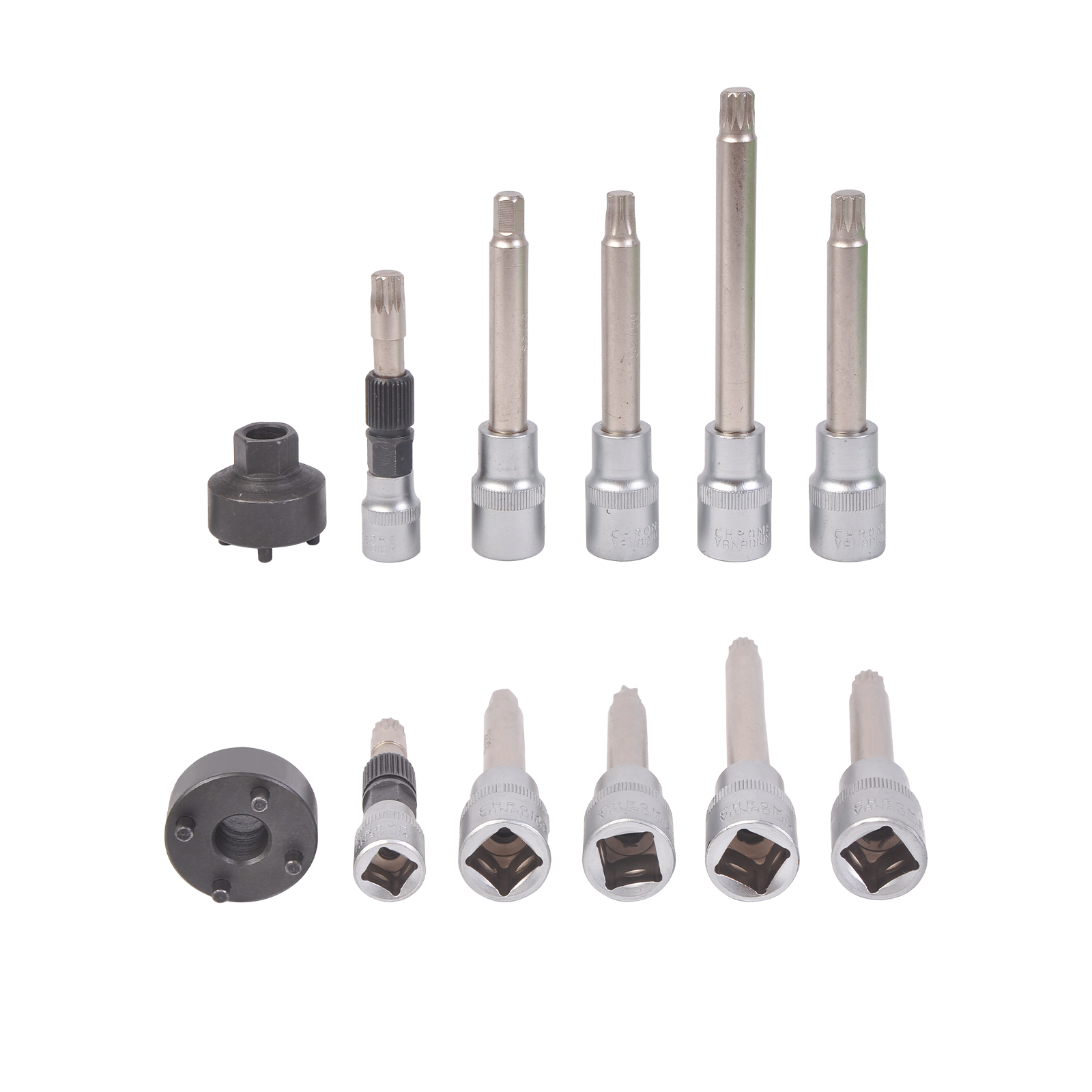 30Pcs Universal Auto Alternator Puller Pulley Profile Adaptor Repair Tool Set