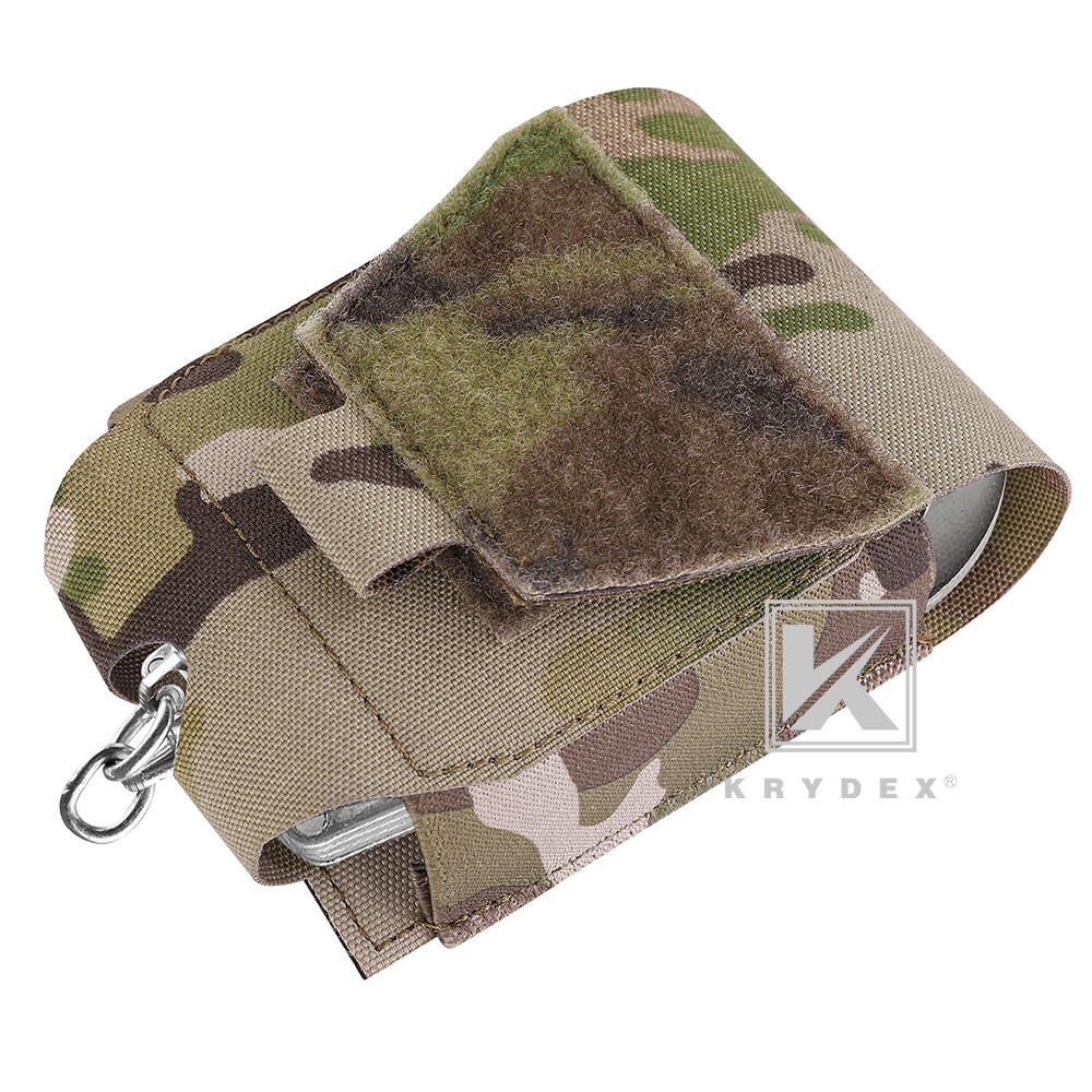 KRYDEX Tactical Handcuff Pouch Case Low Profile Cuff Holster fit MOLLE / Belt MC