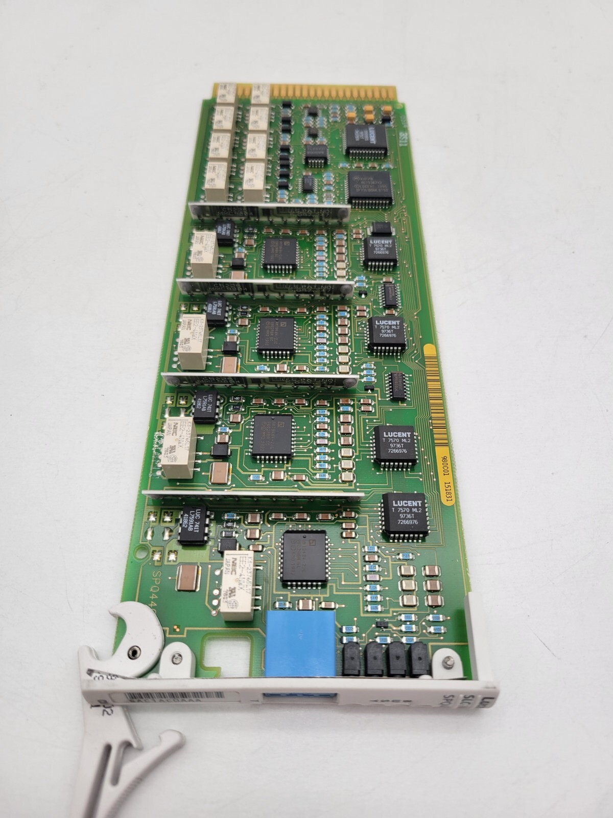 Lucent SLC-2000 SPQ440C Telecommunication Card Busy Circuit Board Assembly Rack