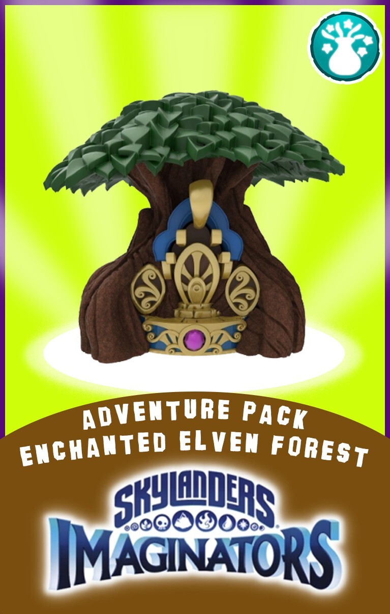 Skylanders Imaginators Enchanted Elven Forest NFC Card