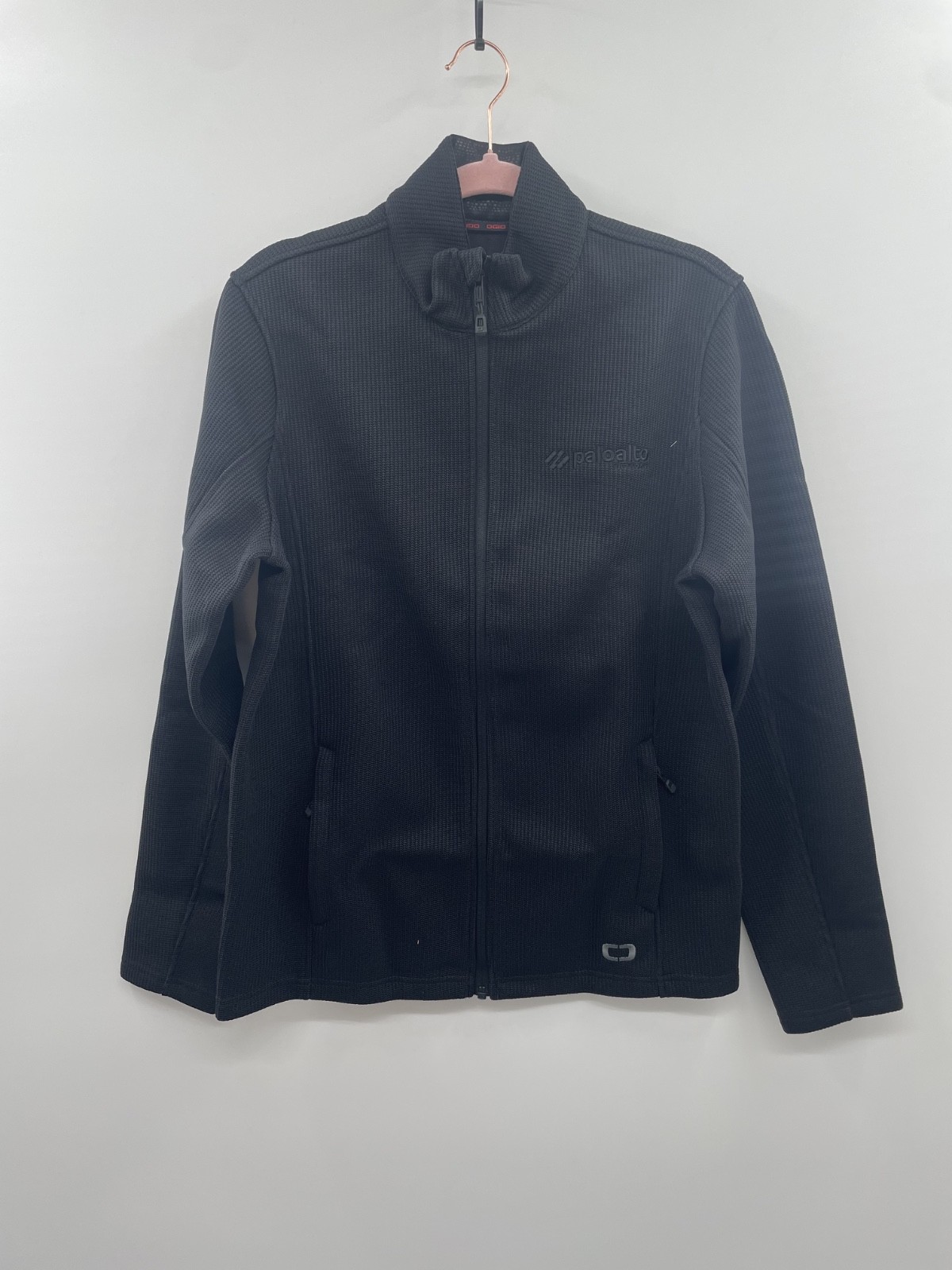 NWOT Ogio Paloalto Full-Zip Jacket Men's Medium Black Long Sleeve 100% Polyester
