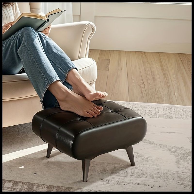 Home Living Room Low Stool Door Handle - Furniture, Artificial Sofa,...