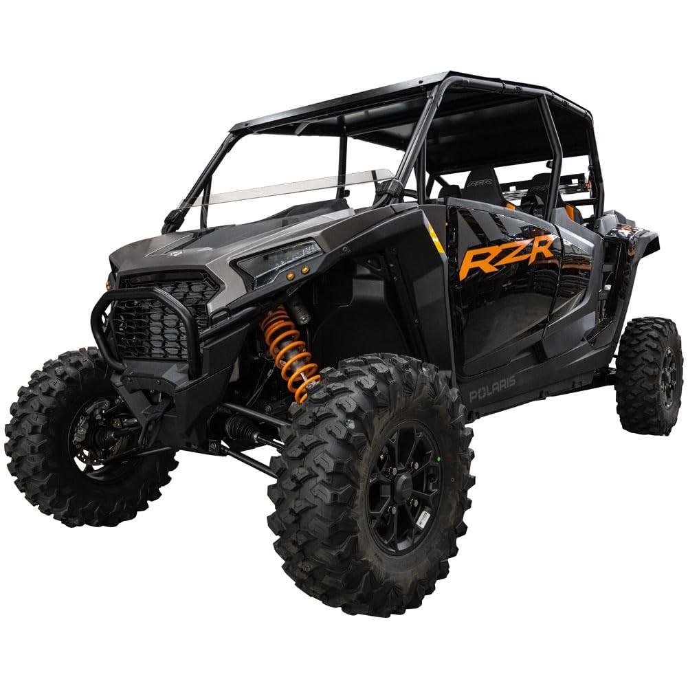 Tusk 186-860-0023314f-e3edbd Removable Half Windshield Clear - Scratch Resistant