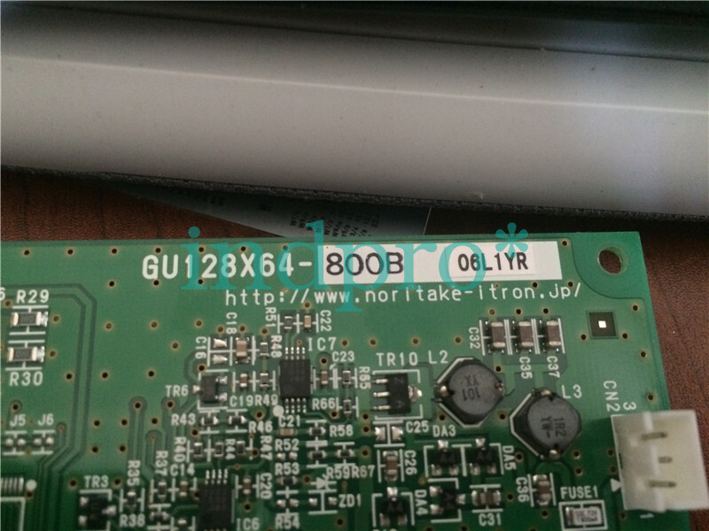 for GU12864-800B display module screen panel graphic grid vacuum fluorescent LCD