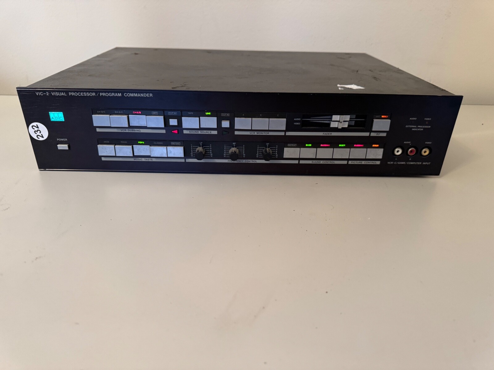 ADC Professional BSR (USA) LTD VIC-2 Visual Procesor / Program Commander