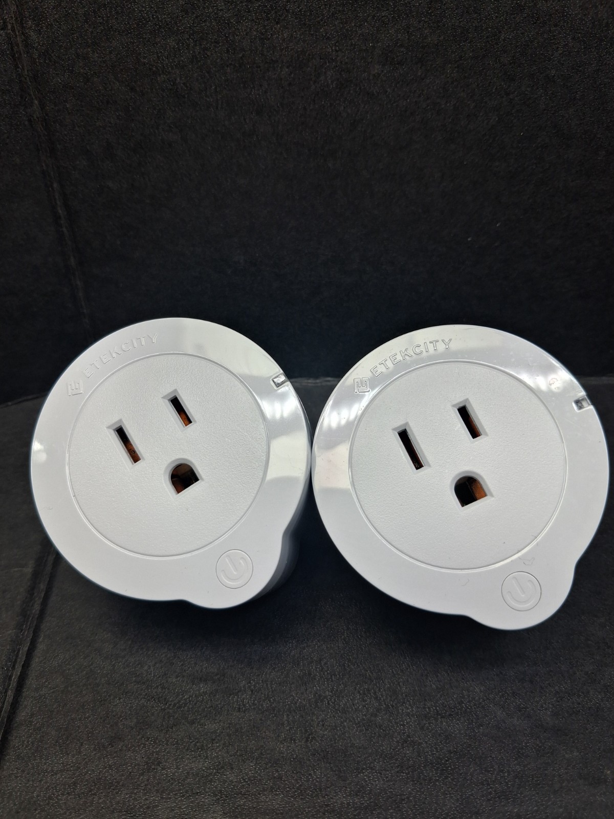 Etekcity Voltson Wi‑Fi Smart Plug Outlet, US Plug, White 2‑Pack ESW01‑USA