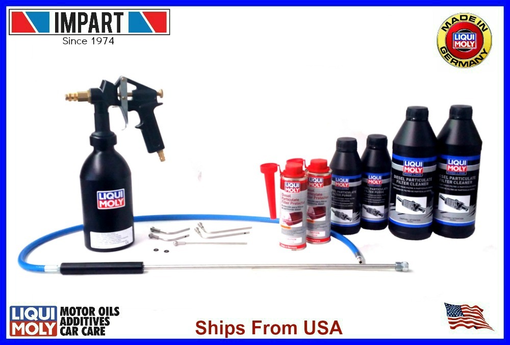 Liqui Moly Diesel Particulate Cleaning Kit w/ 2 ea. Cleaner, Purge, & Protector