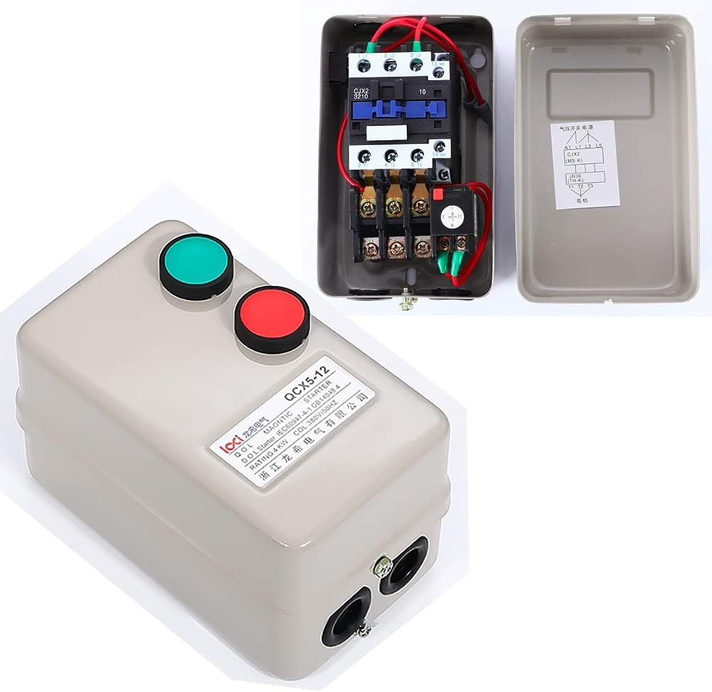 7.5HP Magnetic Motor Starter 220V 240V 3 Phase Air Compressor Switch