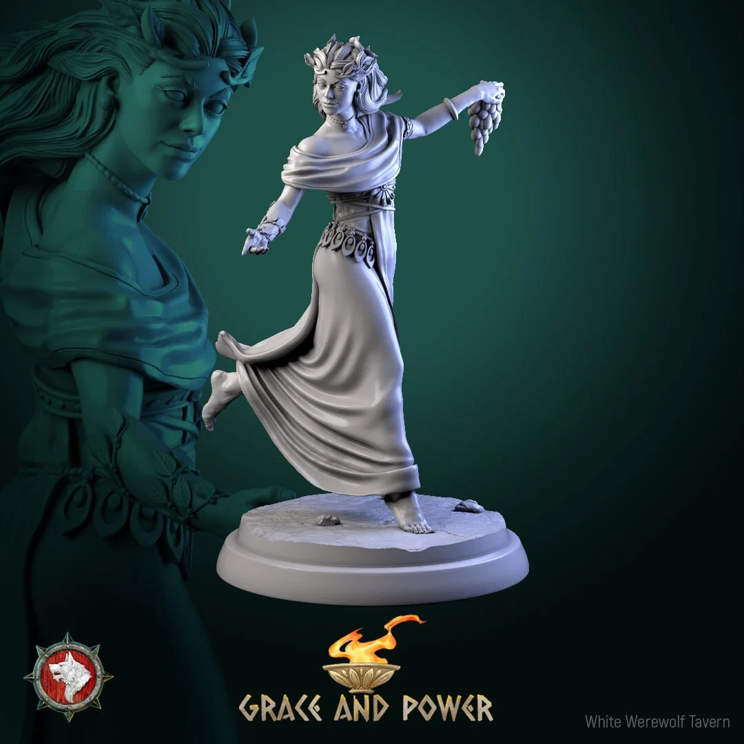 Hetairas Set - Resin Tabletop Miniature