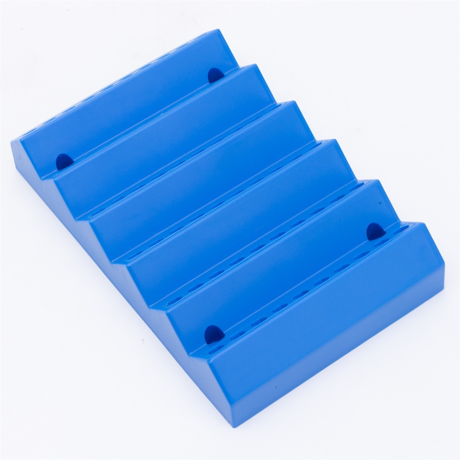 Blue Drill Bit Storage Case Holder for 1/4 Inch Hex Shank Bit - Organizer Only