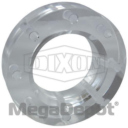 Dixon Valve TT4ASGOE, TTMA Optically Enhanced Acrylic Sight Glass 4"