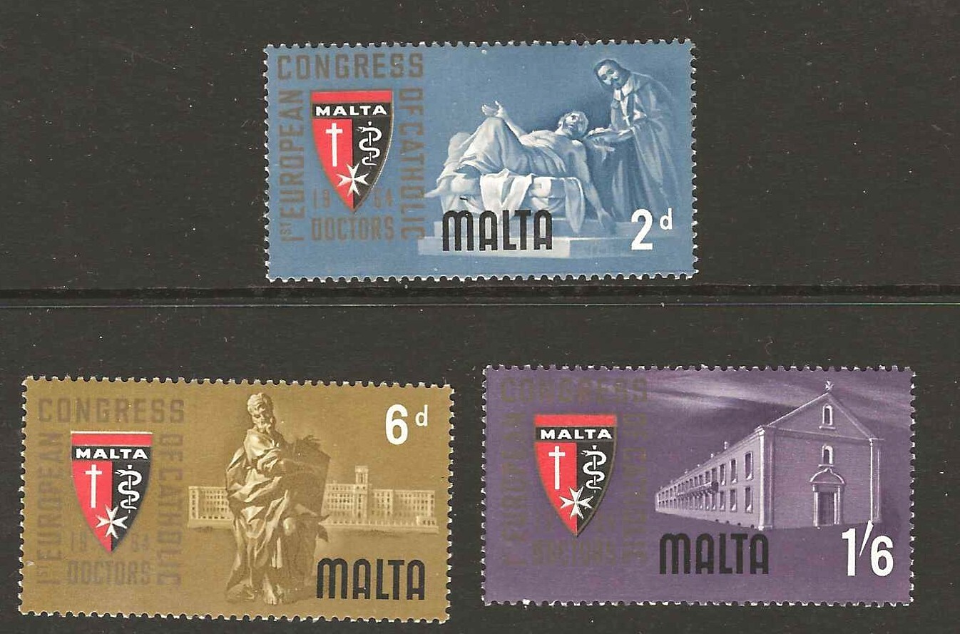 Malta 1964  European medical congress MNH (m080)