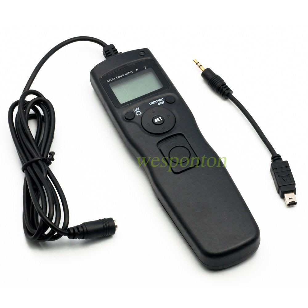 TIMER REMOTE CONTROL interval release cable F Nikon D90 D5200 D3200 D7100 D600