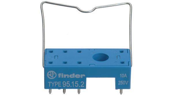 10pcs 95.15.2SMA Socket for Finder relays 40.51, 40.52, 40.61; PCB