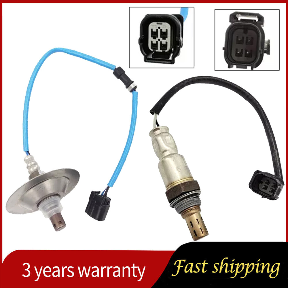 2PC Oxygen O2 Sensor Upstream+Down For 2006-2011 Honda Civic Base Hybrid 1.3L L4