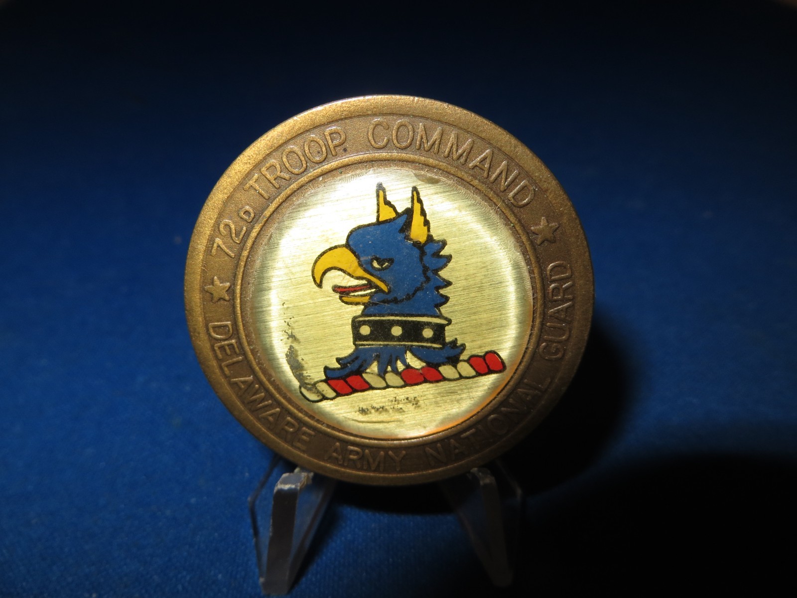 Delaware Army National Guard 72nd Troop Command Challenge Coin Lot B