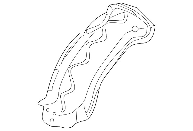 Genuine Ford Splash Shield 3F2Z-1728371-CA