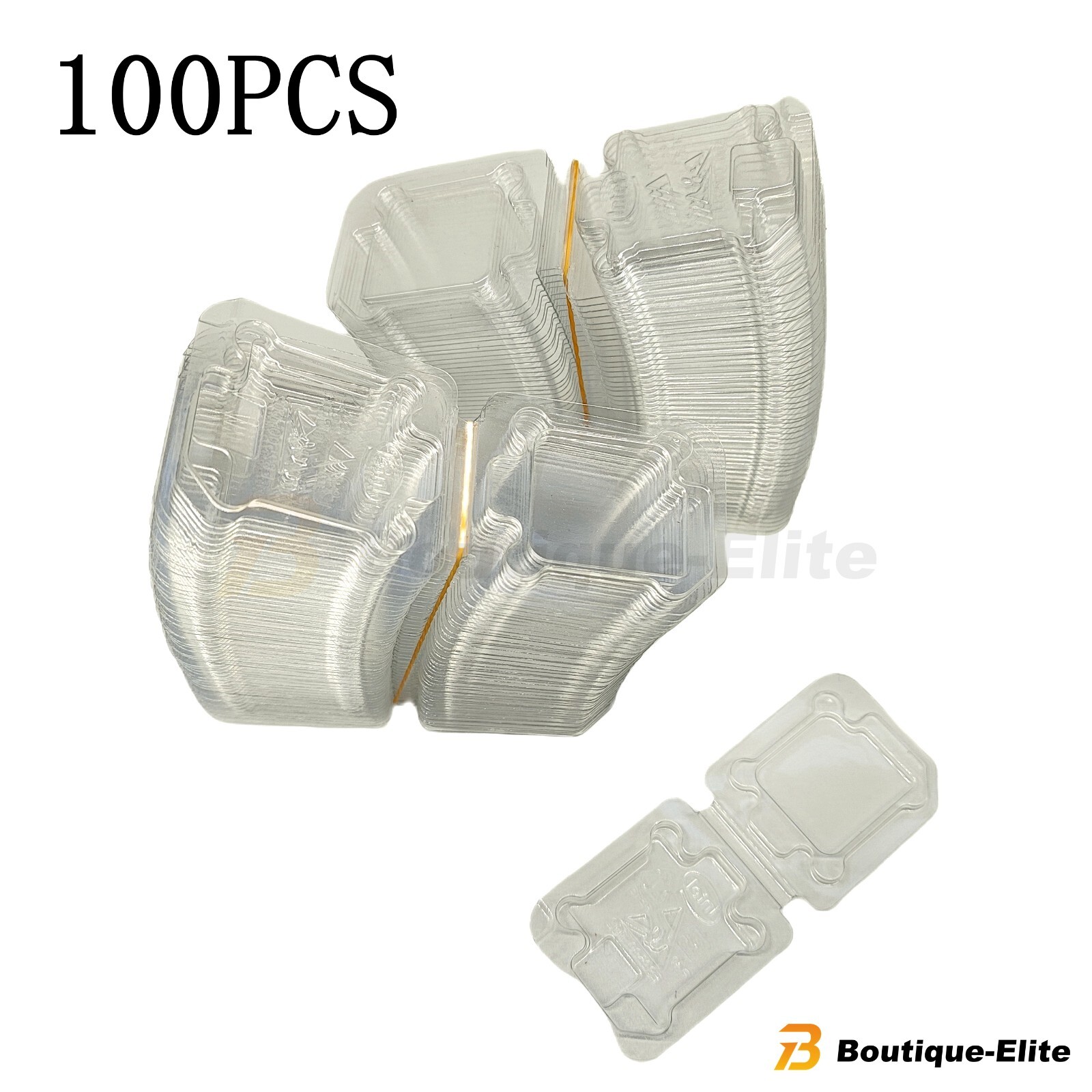 New 100 PCS Clamshell Tray Case For Intel 478 775 1150 1155 1156 CPU US