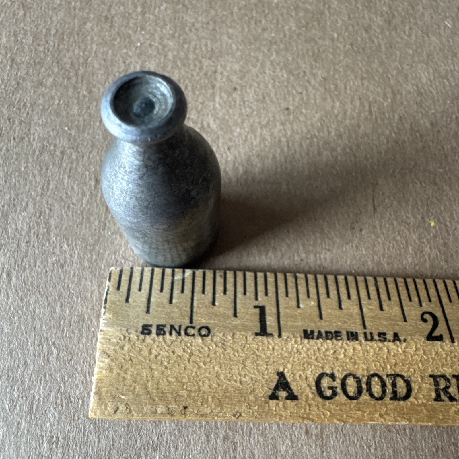 Vintage! OLD Small Milk Bottle Shape Pencil Sharpener